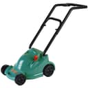 Klein Spielzeug-Gartenset Bosch Rotak Rasenmäher Grün Bild 2