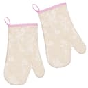 Kracht Topfhandschuhe Wildblumen Beige 2er Set Ofenhandschuhe Bild 2