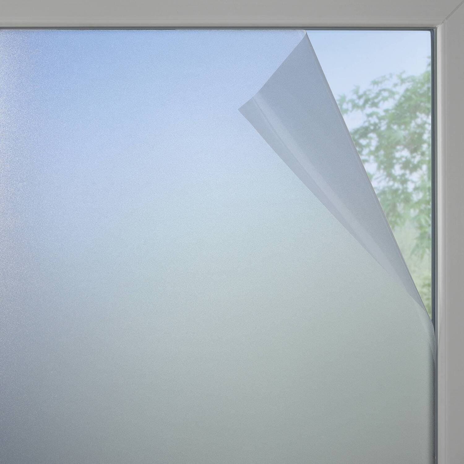 Fensterfolie GARDINIA Gr. 2 Weiß PVC UV-Schutz