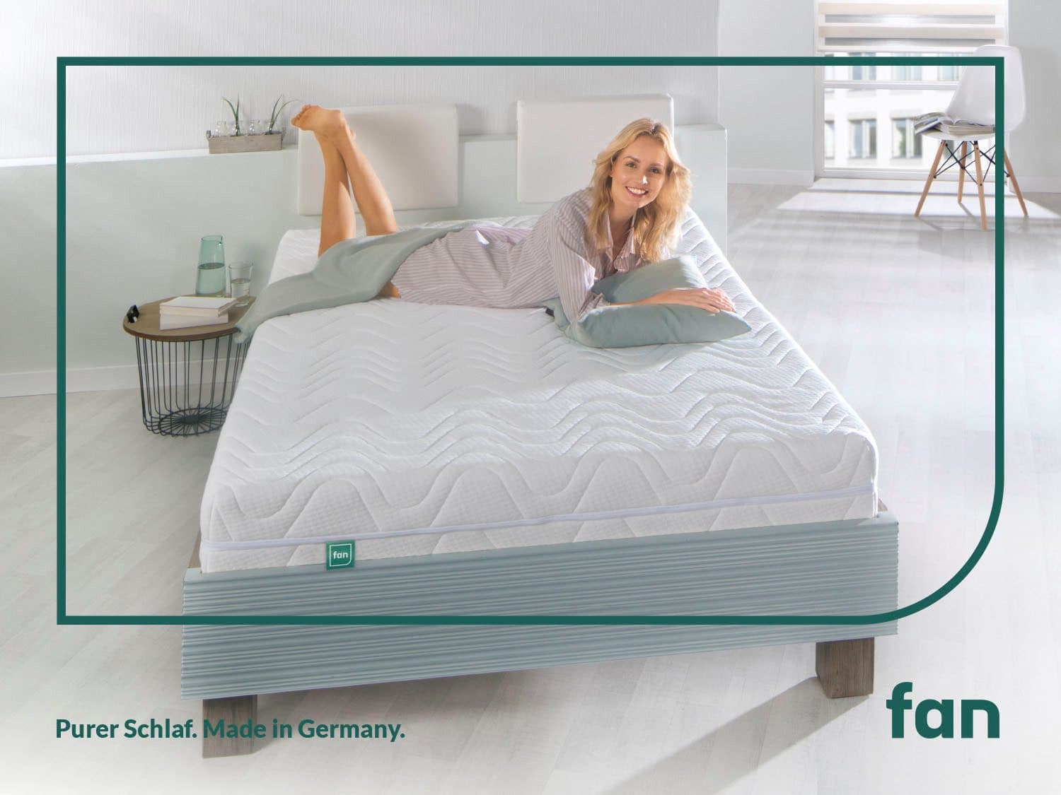 fan 7-Zonen-Kaltschaummatratze mit Noppenschaumauflage, 23 cm hoch - Bild 2