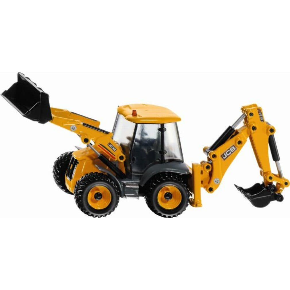 SIEPER Spielzeug-LKW SIKU SUPER JCB 4CX Baggerlader Gelb/Schwarz