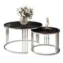 Lookway Couchtisch LORI 2in1 GLASS 2er Set Bild 2