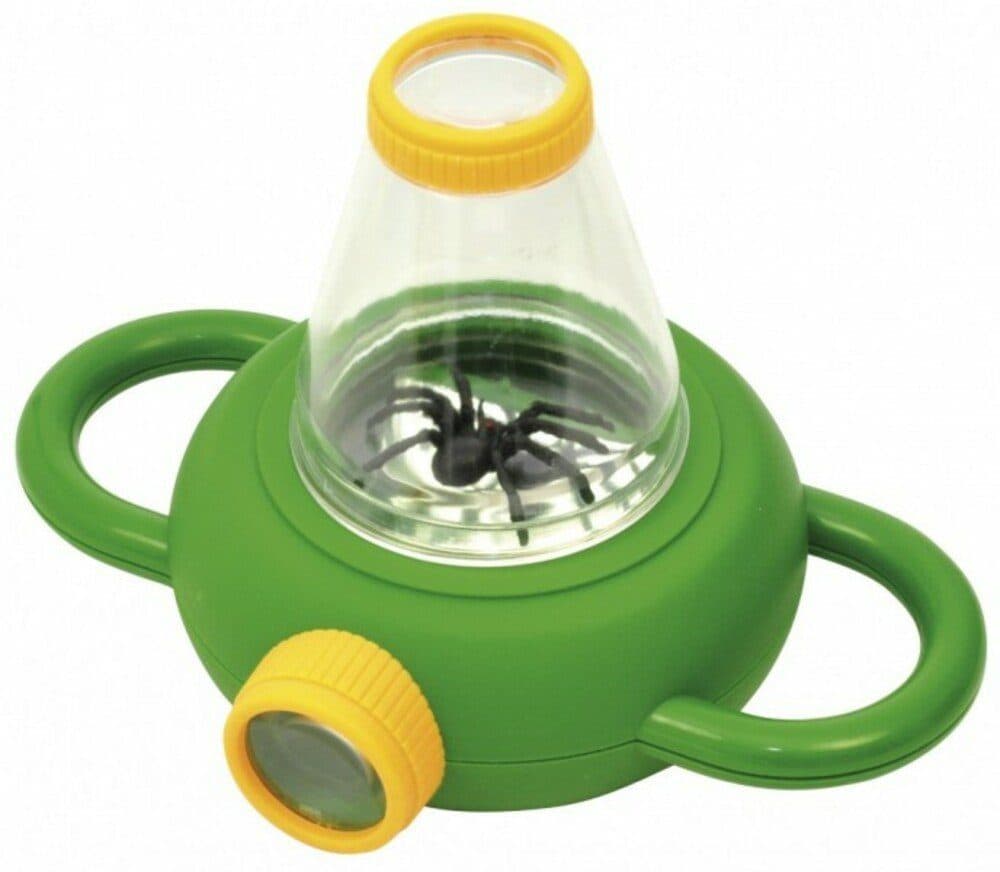 EDUPLAY Experimentierkasten 2-Wege Lupendose mit Spiegel