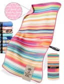 NirvanaShape Strandtuch XXL Mikrofaser Bunt mit Gummiband-Schlaufe Bild 2