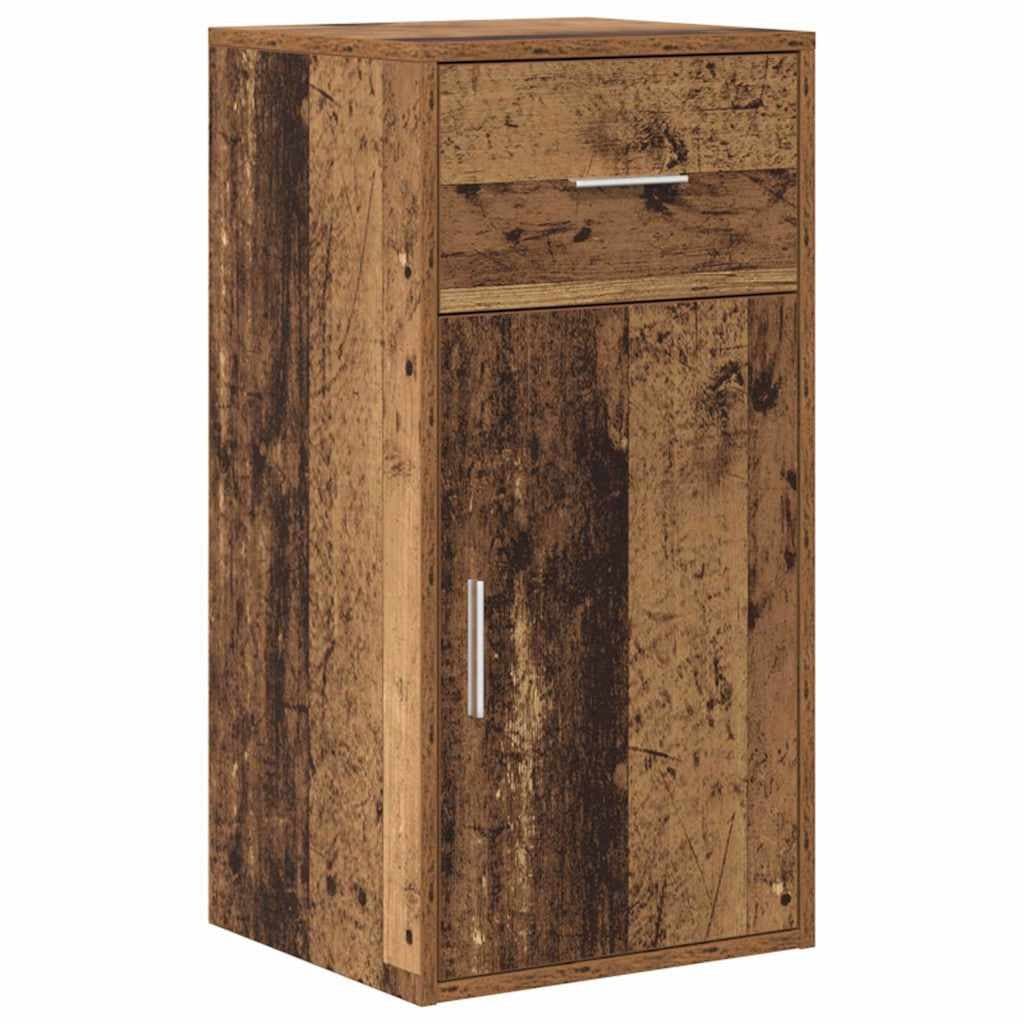 vidaXL Sideboard Altholz mit Schublade und Tür Modern - Bild 2