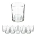 relaxdays Teelichthalter Teelichtgläser Transparent 12er Set Glas Bild 2