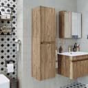 Roomart Badezimmer Hochschrank 115 cm mit Soft-Close Bild 2