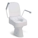 Drive Medical Toilettensitzerhöhung TSE 150 Weiß Höhenverstellbar mit Armlehnen Bild 2