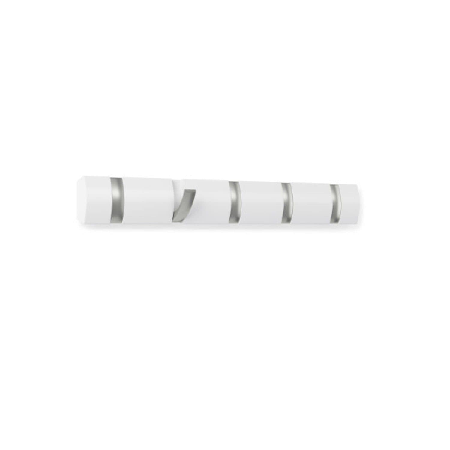 Umbra Wandgarderobe Flip 5 Haken Weiss Modern - Bild 2