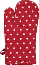 REDBEST Ofenhandschuh Orlando Punkte Baumwolle Rot Bild 2