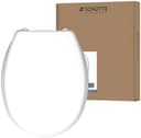 SCHÜTTE WC-Sitz Weiß Duroplast Oval Bild 2