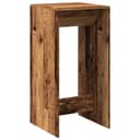 vidaXL Bartisch Altholz-Optik Holzwerkstoff Modern Bild 2