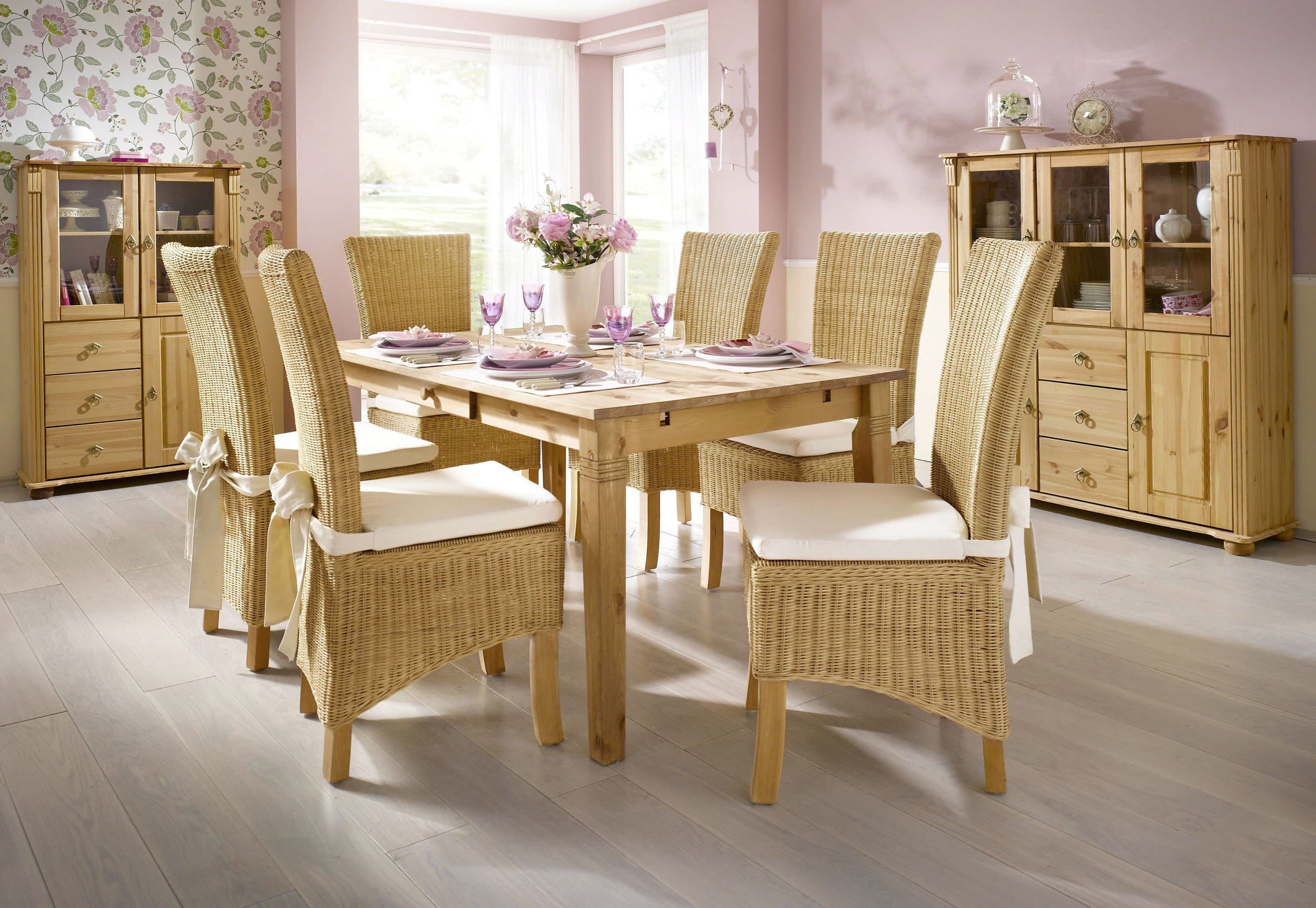 Esstisch OTTO HOME Danuta Beige Natur Geölt Massivholz - Bild 2