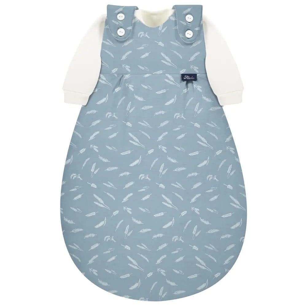 Alvi® Babyschlafsack 3tlg. Earth blau Flachgewebe mitwachsend - Bild 2