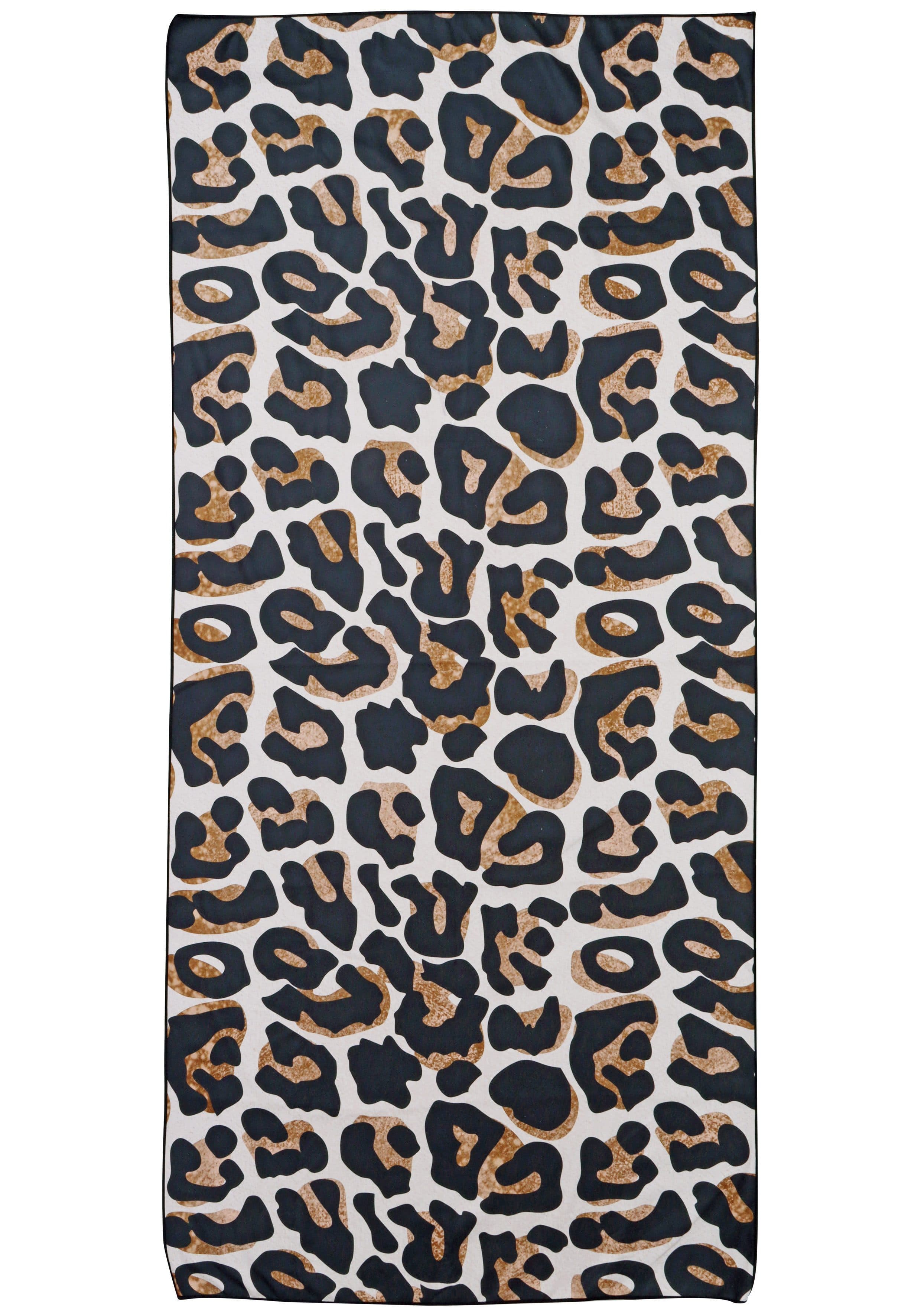 Capelli New York Badetuch Mikrofaser Leopard - Bild 2