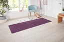 Hanse Home Exclusiv Läufer Liberty Lila Uni-Meliert Polypropylen Bild 2
