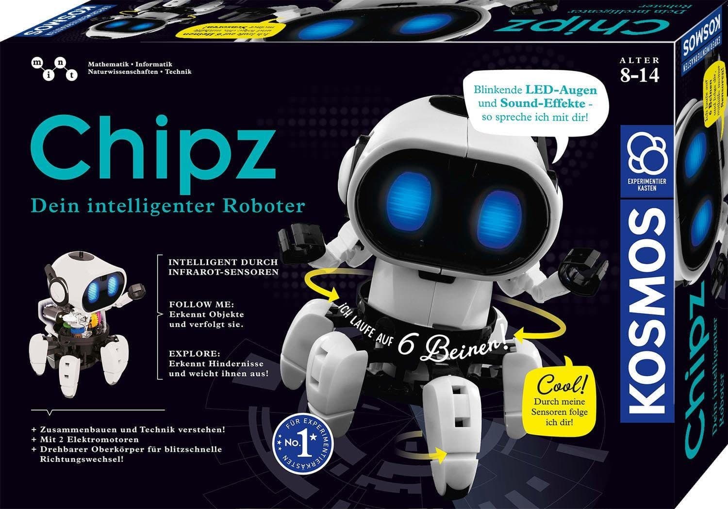 Kosmos Experimentierkasten Chipz - Dein intelligenter Roboter mit Sensoren - Bild 2