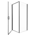 Home Deluxe Duschkabine LIVIA Schwarz Matt Sicherheitsglas Bild 2