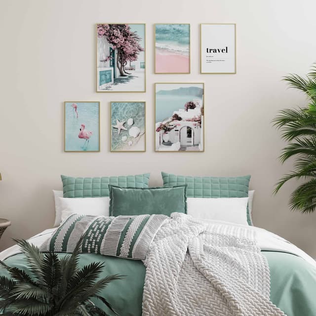 Heimlich Poster Set Wohnzimmer Deko