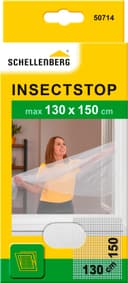 Schellenberg Fliegengitter-Gewebe anthrazit 130x150 cm ohne Bohren Bild 2