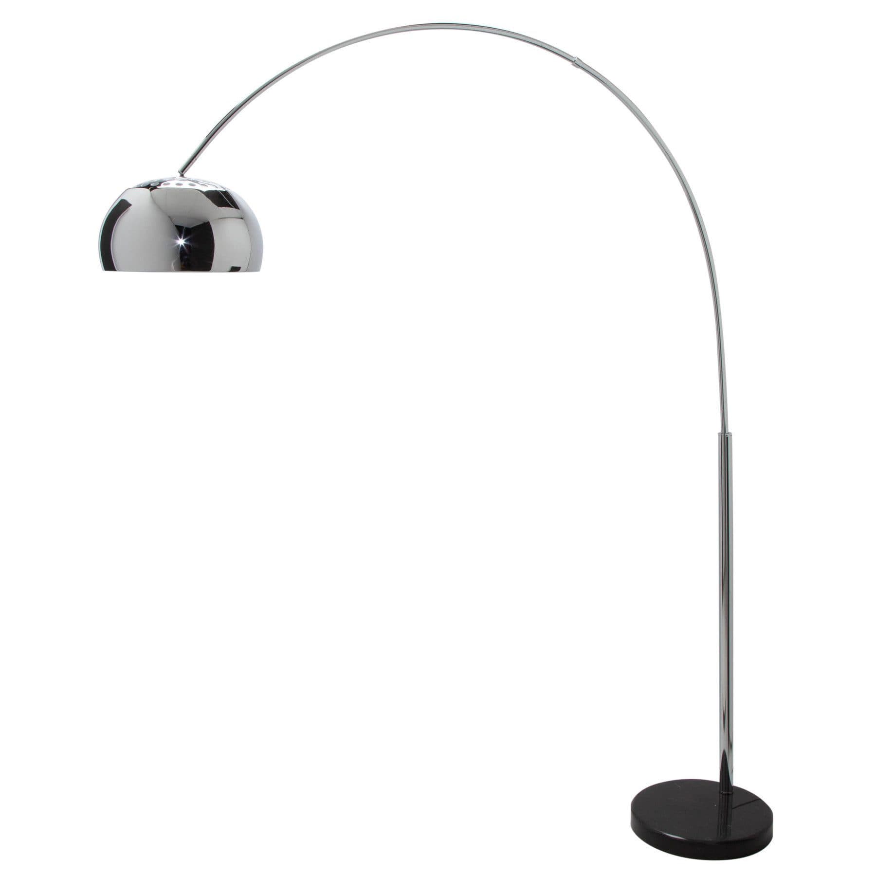 riess-ambiente Bogenlampe LOUNGE DEAL 170-210cm chrom silber - Bild 2