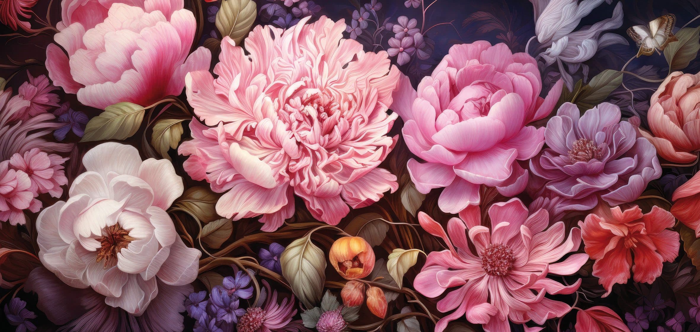 Bönninghoff Leinwandbild Blumen Natur Pflanzen Stillleben