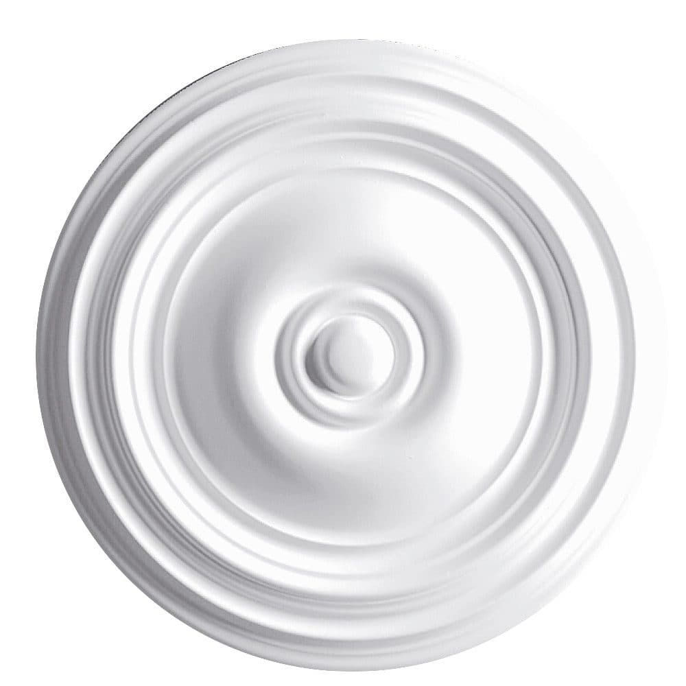 Homestar Decken-Rosette K 12 Ø 37 cm Weiß Polystyrol