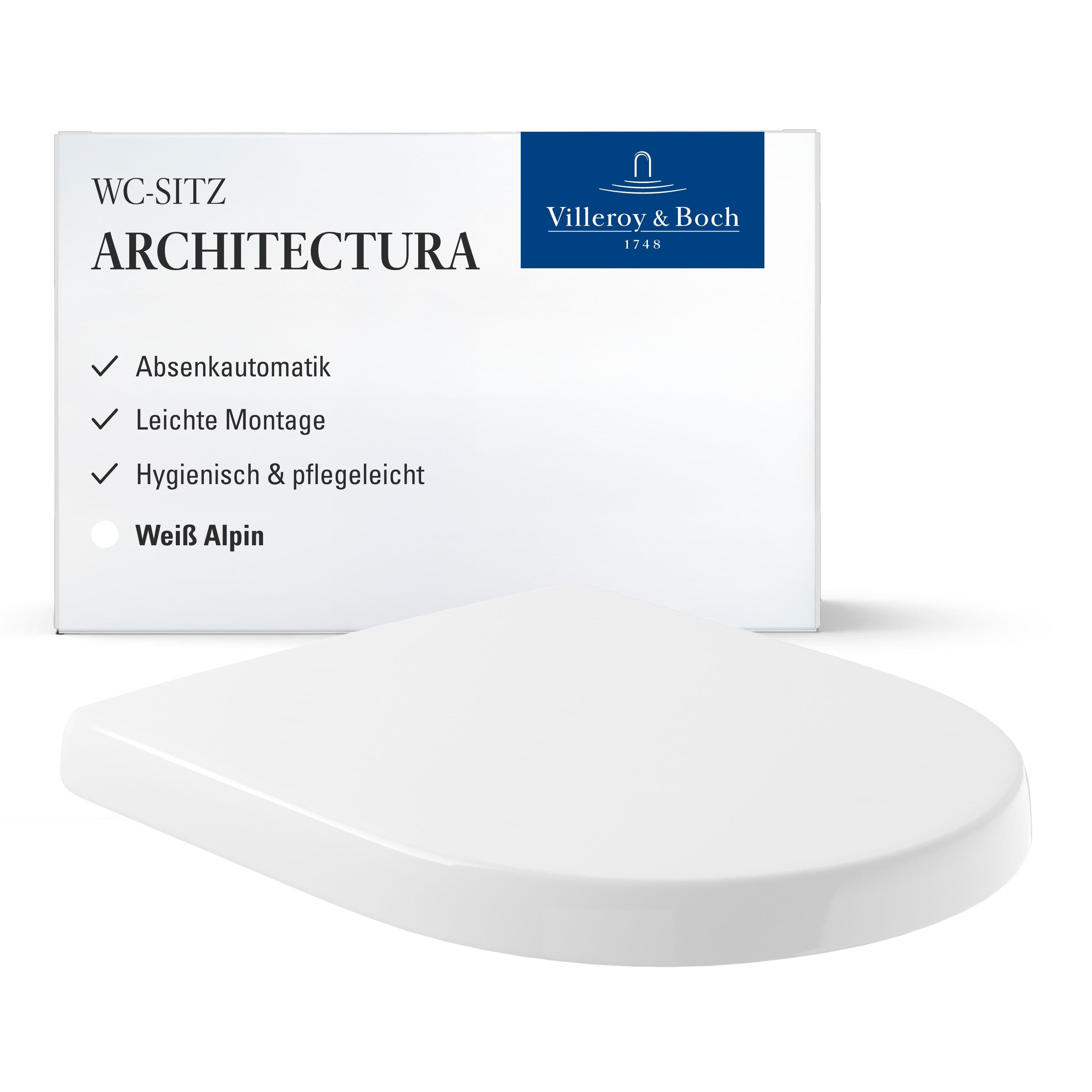 Villeroy & Boch Architectura WC-Sitz Weiß mit SoftClosing - Bild 2