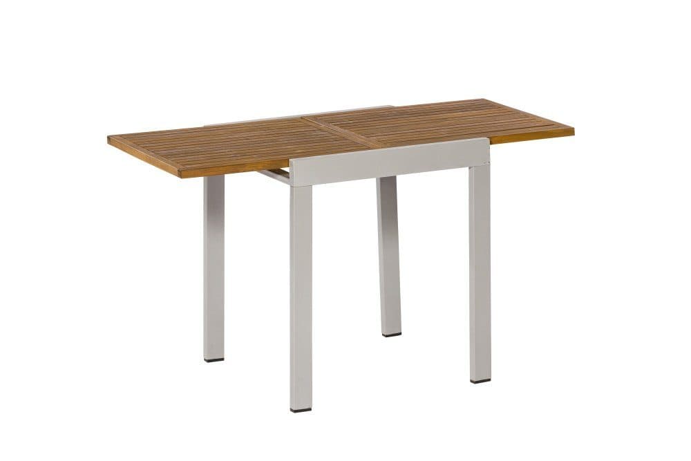 Gartenmöbel Ambiente Ausziehtisch Akazienholz Aluminium - Bild 2