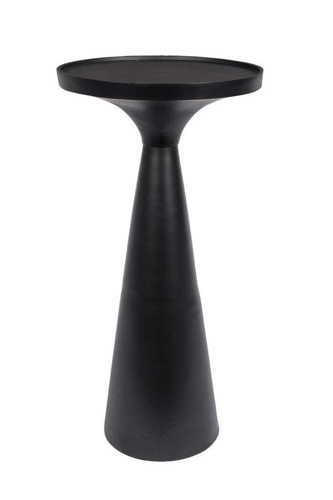Zuiver Beistelltisch FLOSS BLACK Aluminiumguss Schwarz - Bild 2