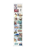 trendfinding Bilderrahmen Collage Fotovorhang mit Ösen für 20 Fotos im Format 10x15 cm Bild 2