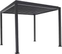 Mirador Pergola 3x3 m mit kippbarem Lamellendach Schwarz Bild 2
