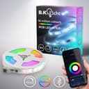 B.K.LICHT LED Stripe RGBIC 5m USB App Steuerung Musiksensor Weiß Bild 2