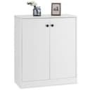 COSTWAY Kommode Sideboard Weiß Holz Bild 2