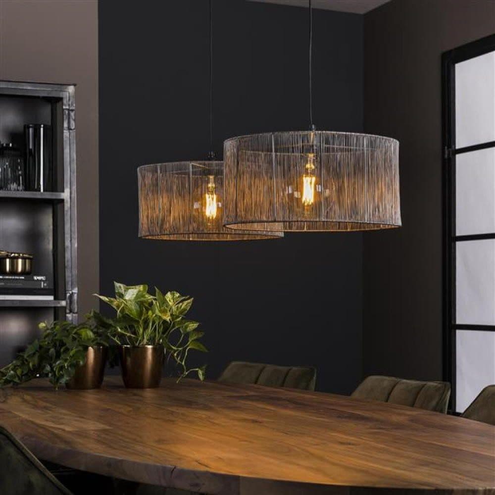 famlights Pendelleuchte Edgar Silber E27 Industrial Design - Bild 2