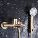 wohnwerk.idee Wannenarmatur Ontario Gold Matt Einhebelmischer Bild 2