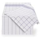 Blumtal Geschirrtuch Set 5-tlg. 100% Baumwolle Blau-Weiß Kariert Bild 2