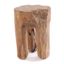 DESIGN DELIGHTS Baumstamm Hocker LOG Natur Massivholz Sitzhocker Bild 2