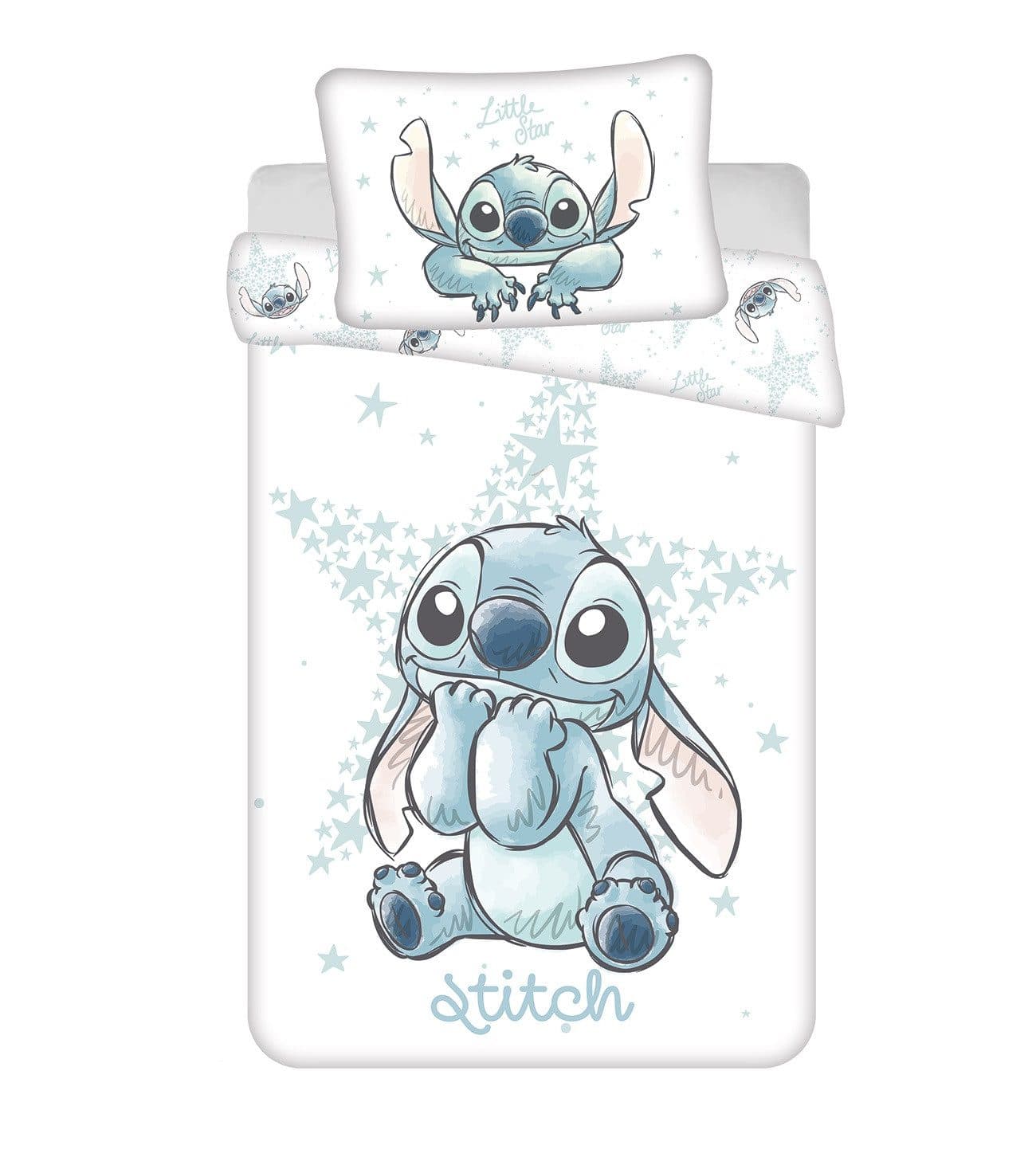 Lilo & Stitch Kinderbettwäsche 100x135 cm mit Kissenbezug 40x60 cm - Bild 2