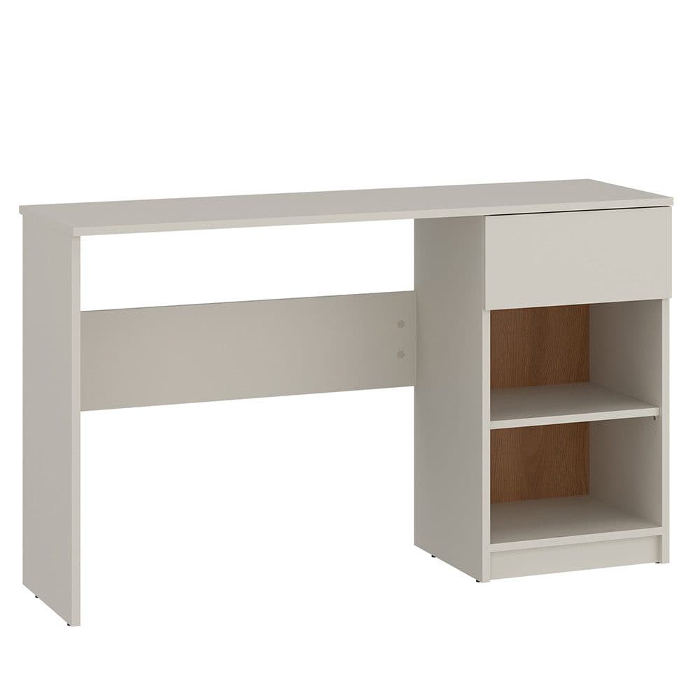 Lomadox Schreibtisch FIER-129 Kaschmir Eiche 1 Schublade - Bild 2