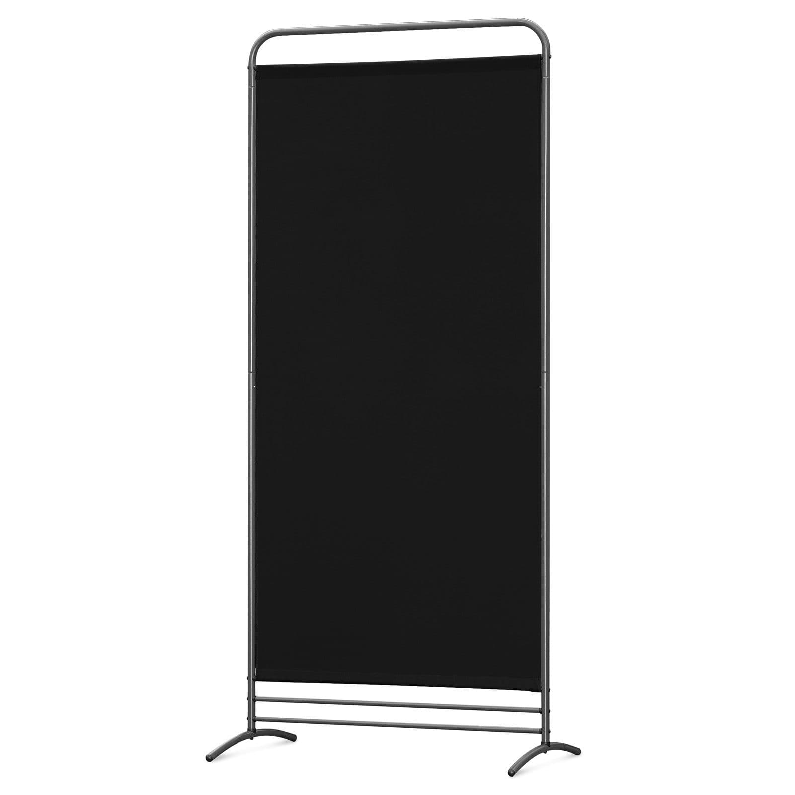 Angel Living Paravent 1-teilig Klappbarer Raumteiler Schwarz