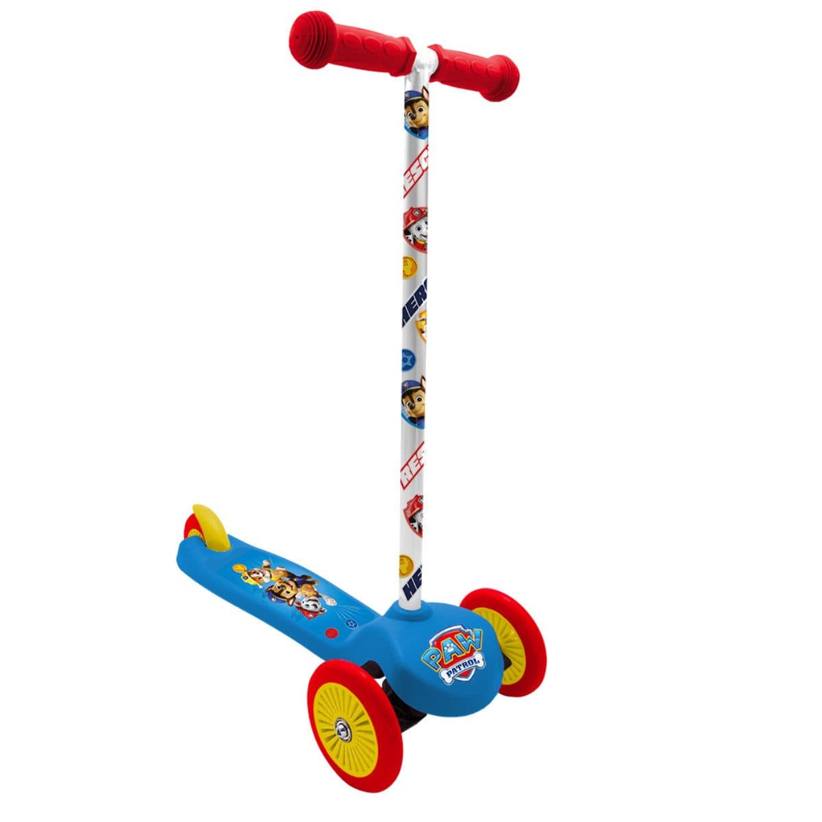 Seven Polska Paw Patrol 3-Rad Scooter mit Lean-to-Steer-System und Bremse - Bild 2