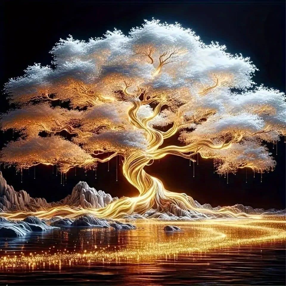 Venicce Love 5D Diamond Painting Baum des Lebens - Bild 2