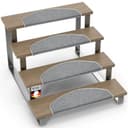 Floordirekt Stufenmatte London Pro Halbrund Anthrazit Bild 2