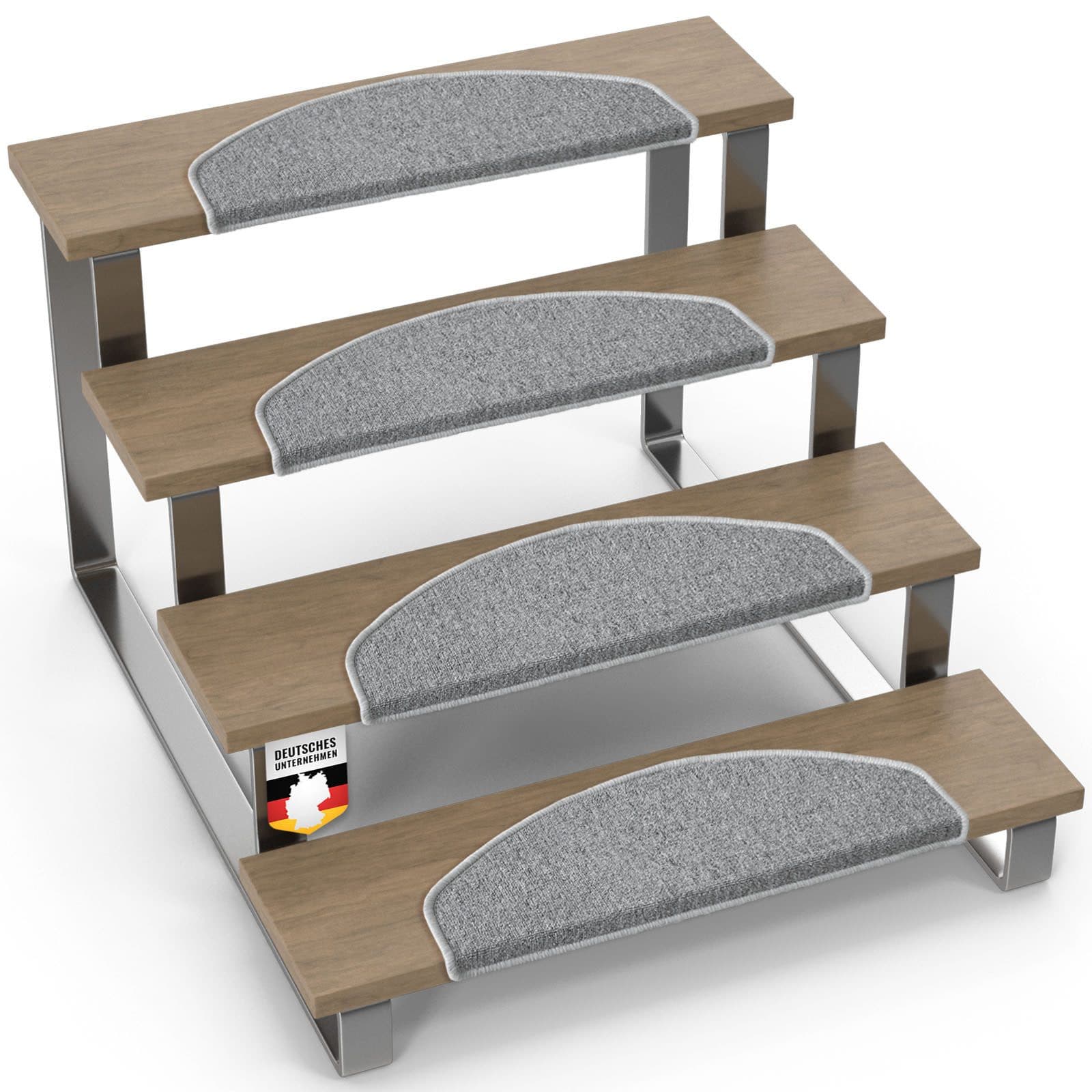Floordirekt Stufenmatte London Pro Halbrund Anthrazit - Bild 2