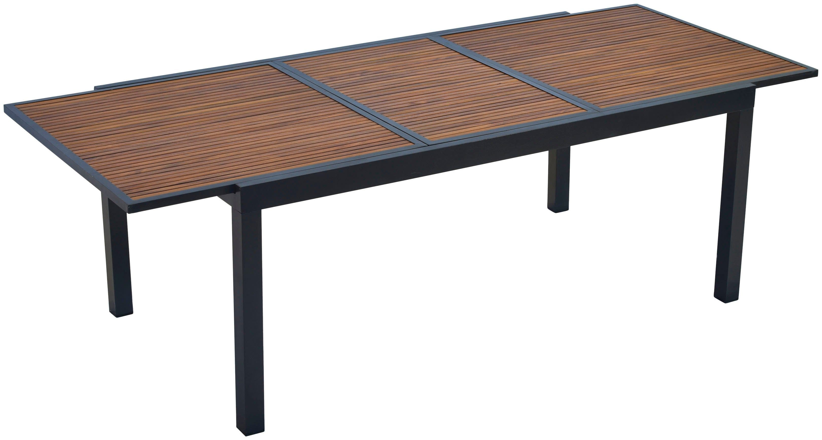 MERXX Gartentisch Paxos Ausziehbar Akazie Aluminium - Bild 2