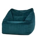 icon Sitzsack Riesen Sessel Cord Flauschig Natalia Blaugrün XXL Made in Germany Bild 2