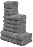 OTTO home Handtuch Set Vanessa 10-tlg. Grau Walkfrottee Bild 2