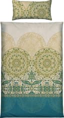 REDBEST Bettwäsche Mako-Satin Paisley Orientalisch Grün Bild 2