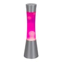 Rabalux Lavalampe Minka Silber Rosa Dekorative Lampe mit Leuchtmittel Bild 2